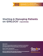 Qinlock Adverse Reaction, Dosing, & Administration brochure